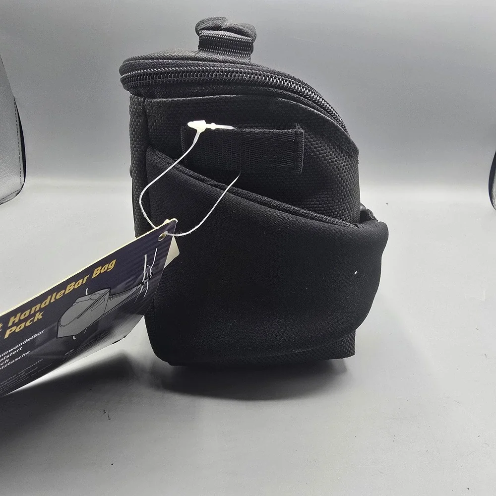 Topeak Compact Handlebar Bag Fanny Pack Black QR Mount DuPont Teflon BG1783